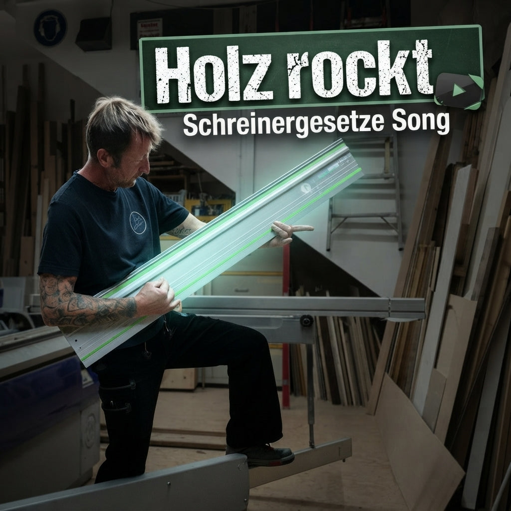 Holz Rockt 🎸 Der offizielle Nobel-Hobel "Schreinergesetze" Song ist da